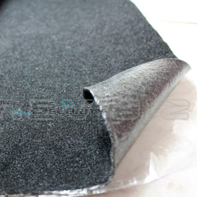 Comfort Mats stof med lim til subwoofer kassen i gr� 1,5 X 1 meter - S�lges lb. meter