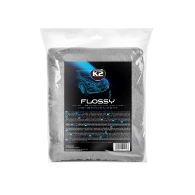 K2 FLOSSY Mikrofiber h�ndkl�de til aft�rring 60 x 90 cm