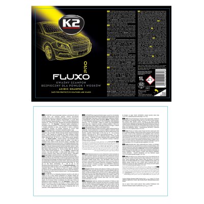 K2 FLUXO PRO 1L Bilshampo