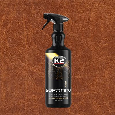 K2 SOFRANO PRO 1L - L�derpleje der renser og beskytter