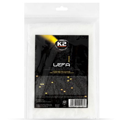 K2 LEFA MIKROFIBER til reng�ring af l�deroverflader 40 x 40 cm