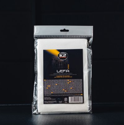 K2 LEFA MIKROFIBER til reng�ring af l�deroverflader 40 x 40 cm