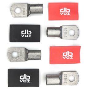 DBVox-20RT Ringkabelsko til 20 mm2 - 4 stk med krympeflex