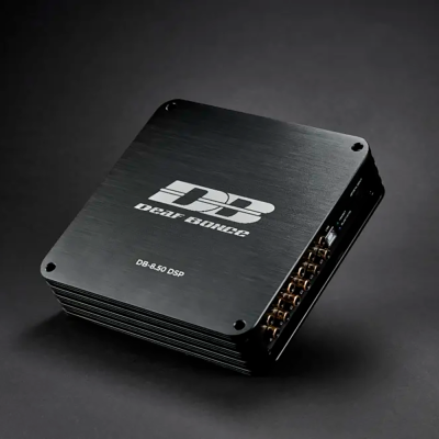 Deaf Bonce DB-8.50 DSP 8 x 100 watt forst�rker med indbygget DSP med Bluetooth