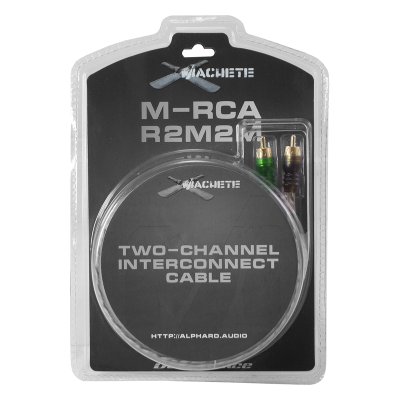 Deaf Bonce Manchette phonokabel M-RCAR2M2M 5,2 meter