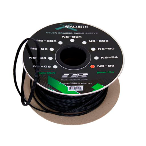 Deaf Bonce isolerende kabelflet til str�mkabel NS-B8 sort til 10 mm2 kabel - s�lges l�bende meter