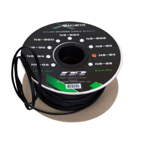Deaf Bonce isolerende kabelflet til str�mkabel NS-B4 sort til 20 mm2 kabel - s�lges l�bende meter