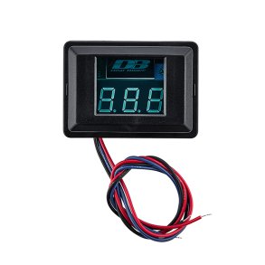 Deaf Bonce Manchette MV-01G Voltmeter med bl�t lys
