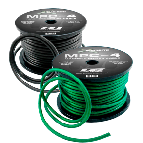 Forst�rkerkabel Deaf Bonce gr�n 20 mm2 ved 1 meter OFC kobber