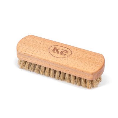 K2 Auron soft b�rste - Bl�d b�rste til reng�ring af l�derbetr�k