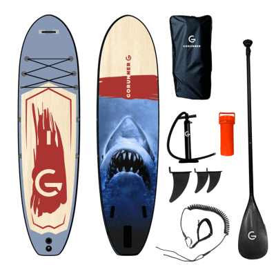 GORUNNER SUP SHARK SAMPAK PADDLEBOARD