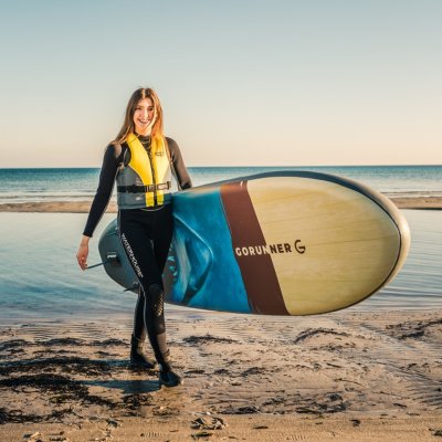 GORUNNER SUP SHARK SAMPAK PADDLEBOARD