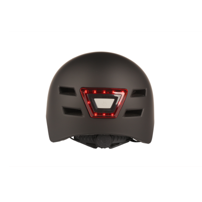 GORUNNER HJELM - SORT MED LYS SMALL