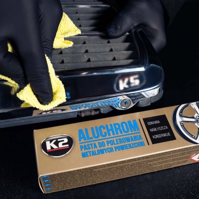 K2 ALUCHROM 120 G - Renser og polerer metaloverflader krom