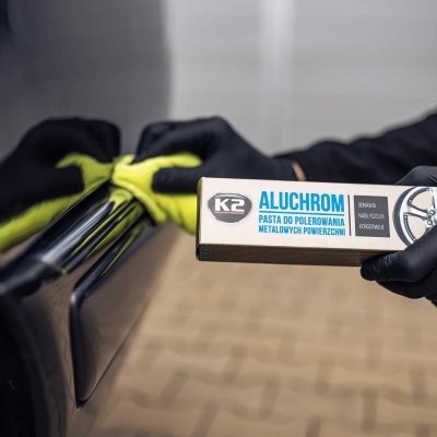 K2 ALUCHROM 120 G - Renser og polerer metaloverflader krom