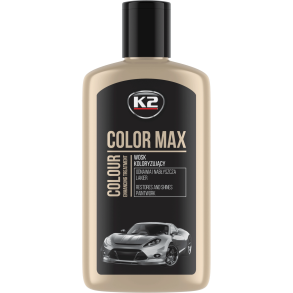 K2 Color max 250 ml sort - farvet voks