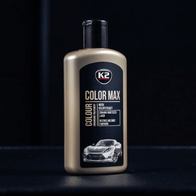 K2 Color max 250 ml sort - farvet voks
