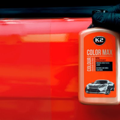 K2 Color max 250 ml r�d - farvet voks