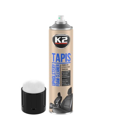 K2 TAPIS 600 ML - Stofrens p� skum basis med plast b�rste