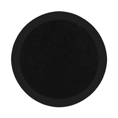 K2 Poleringssvamp til polermaskine 150 mm - Afsluttende sort mildt slibende