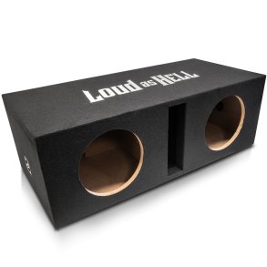 Loud as Hell Subwoofer kabinet tom p� 75 liter til 2x10