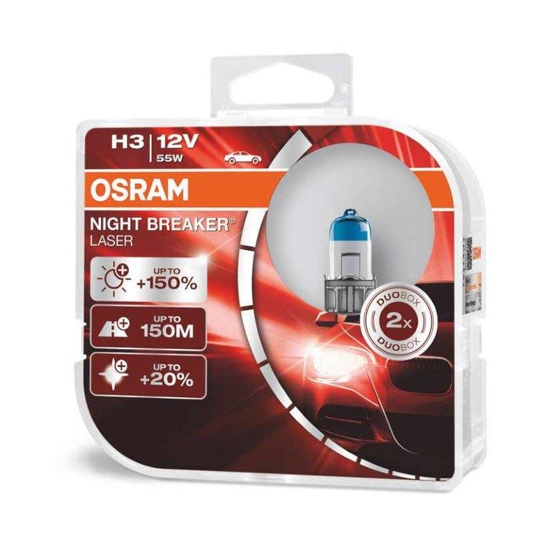 Osram H3 55W Night Breaker Laser +150%