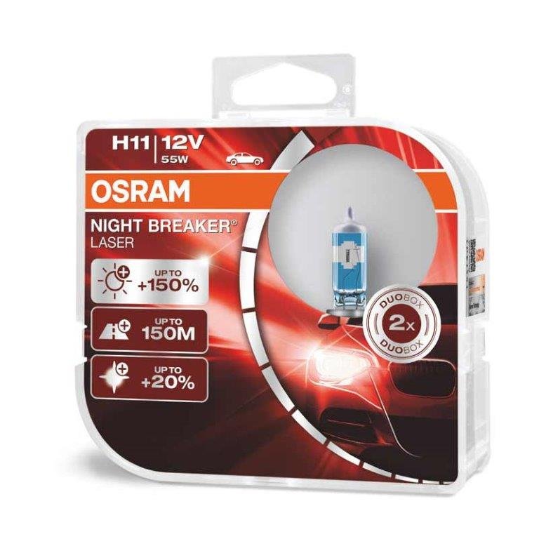 Osram H11 55W Night Breaker Laser +150%