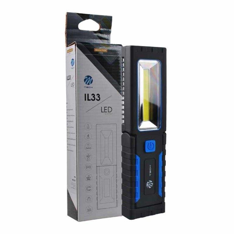 Hndlampe med led M-Tec 