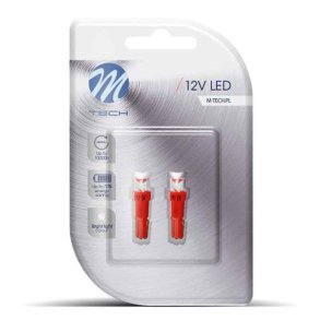Led T5 W1,2W Concave rd 12V M-Tech