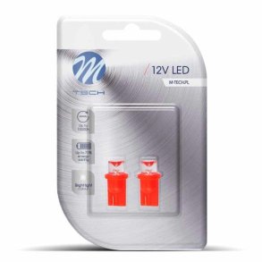 Led T10 W5W Concave rd 12V M-Tech