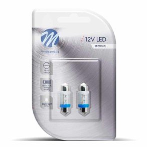 Led C5W Pinol 31 mm bl 4 led 12V M-Tech