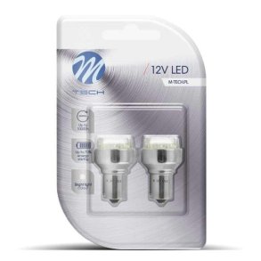Led R10W BA15S rd 12 led 12V M-Tech