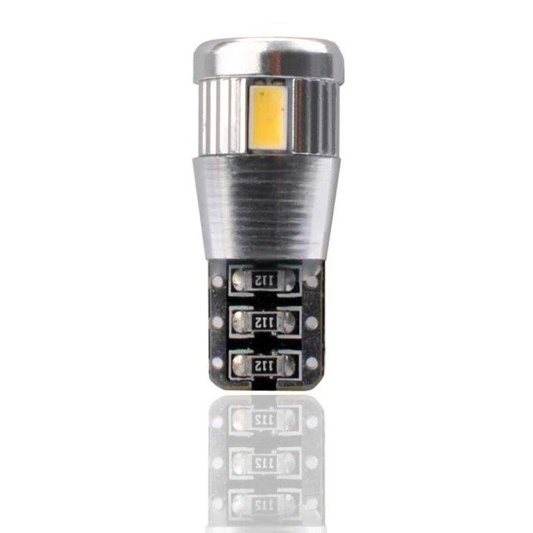 Led T10 W5W 6 SMD hvid 12V CB M-Tech