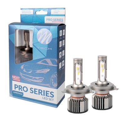 Led H4 Pro serie forlygte M-Tech CB