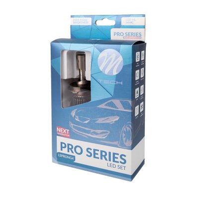 Led H4 Pro serie forlygte M-Tech CB
