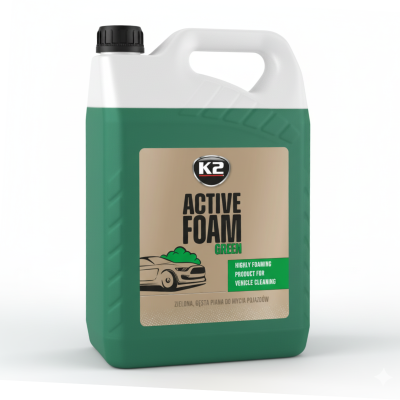 K2 Active foam gr�n 5 L skumshampoo