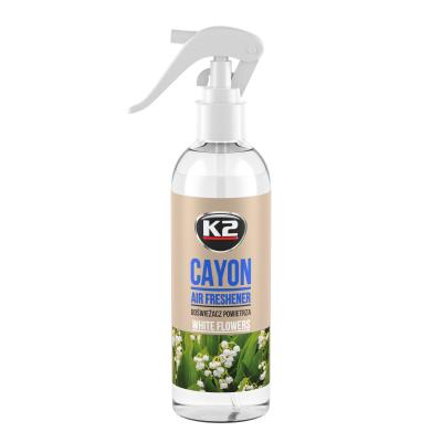 K2 Cayon white flower duftfrisker p� spray 250 ml