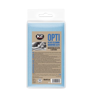 K2 Opti mikrofiberklud til vinduer og spejle 40 x 40 cm