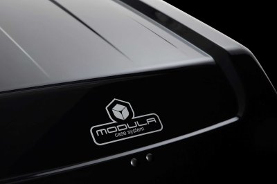 MODULA EVO 550 GLOSSY BLACK 550 liter 206x90x47 cm