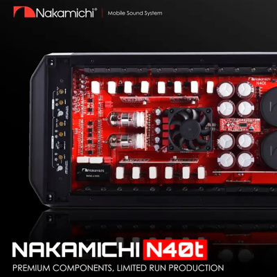 Nakamichi N40T 4 kanals forst�rker 4000 watt i 1 ohm