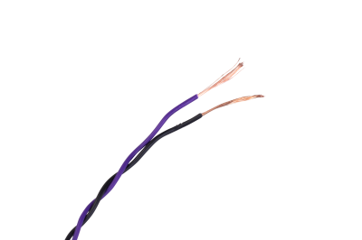 Vibe Twisted h�jtalerkabel Lilla 2 x 0,50 mm2 s�lges l�bende meter