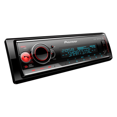 Pioneer MVH-S520BT 4x50W, BT, USB, 3 linje udgange