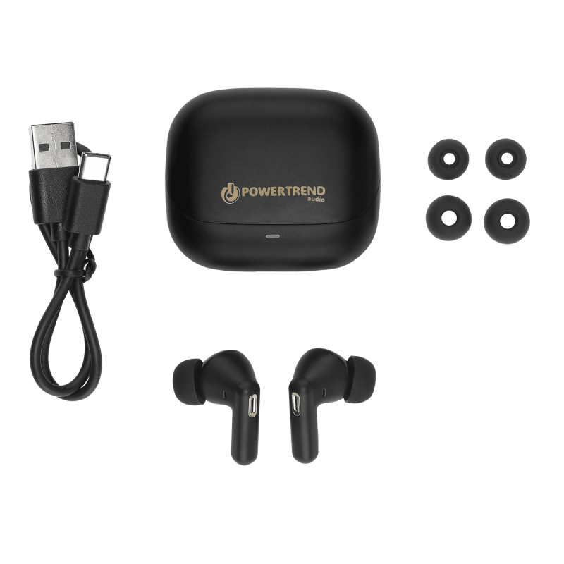 SOUNDLIVING POWERTREND BERLIN EARBUDS - BLACK