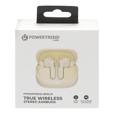 SOUNDLIVING POWERTREND BERLIN EARBUDS - BEIGE