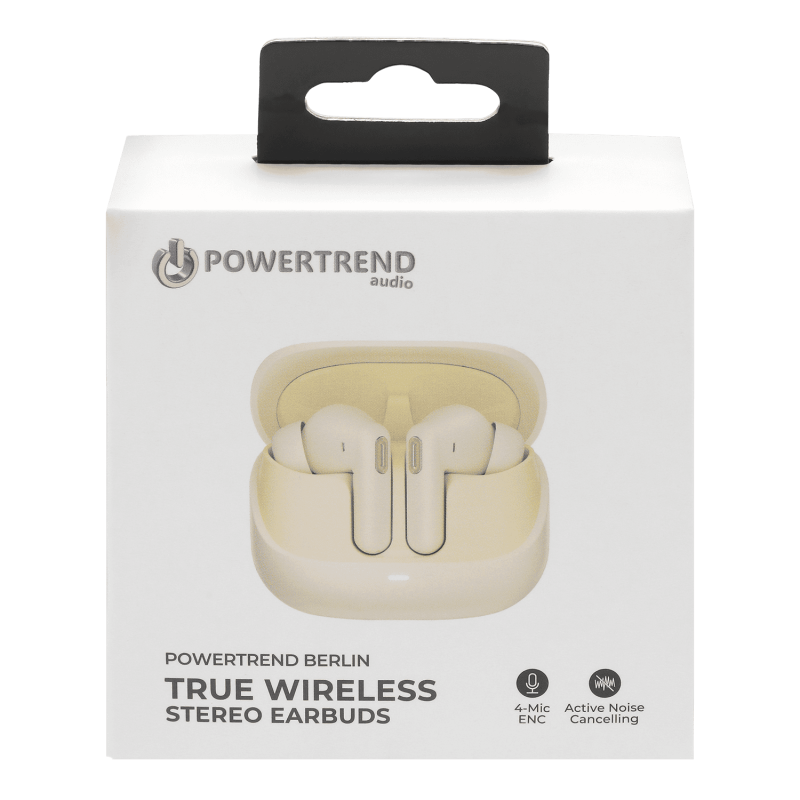 SOUNDLIVING POWERTREND BERLIN EARBUDS - BEIGE