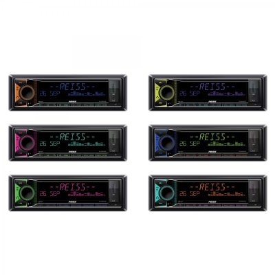 REISS RS-MX81DSP Bilradio med DSP 8 kanals og Bluetooth