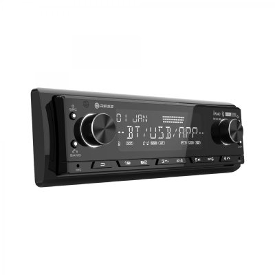 REISS RS-MX85DSP Bilradio med DSP 8 kanals og Bluetooth sort look