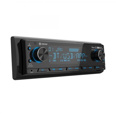 REISS RS-MX85DSP Bilradio med DSP 8 kanals og Bluetooth sort look