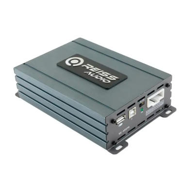 Reiss RS-4DSP8 Forst�rker og DSP m/ Bluetooth 4 kanals p� 480 watt - Klasse AB