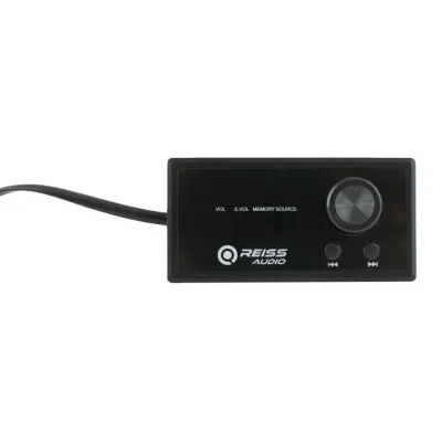 Reiss RS-4DSP8 Forst�rker og DSP m/ Bluetooth 4 kanals p� 480 watt - Klasse AB